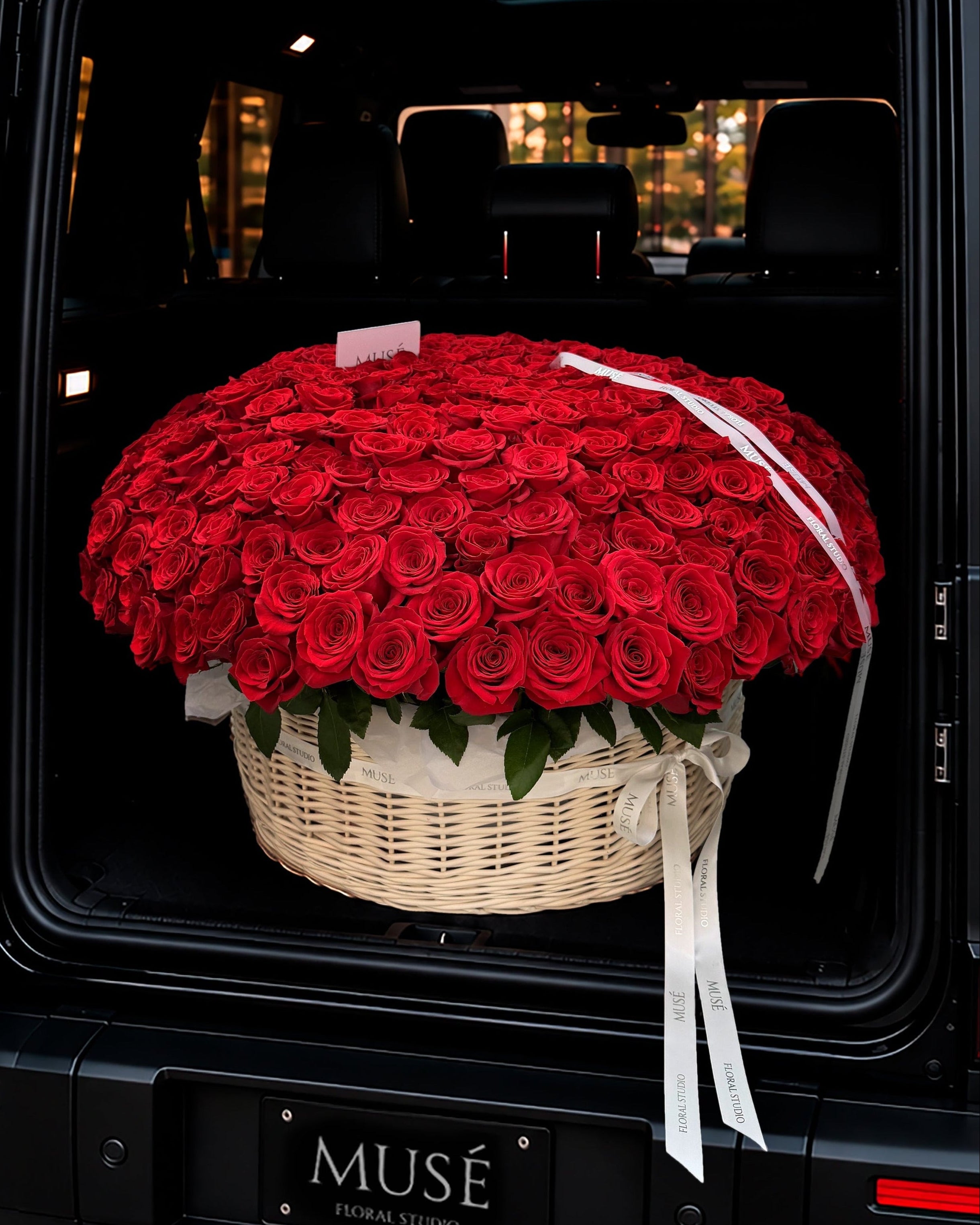 Muse 300 Red Rose Basket