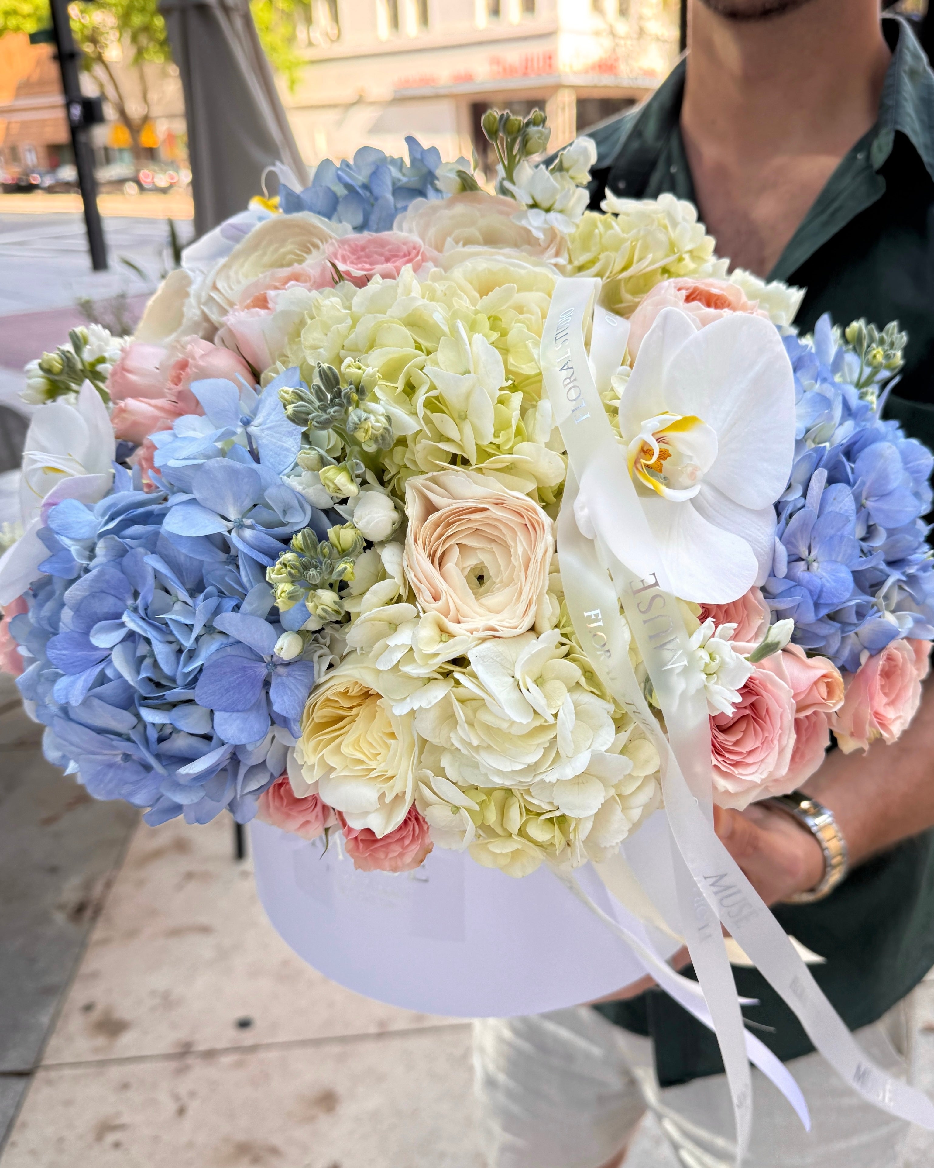 Pastel Harmony Flowers Box