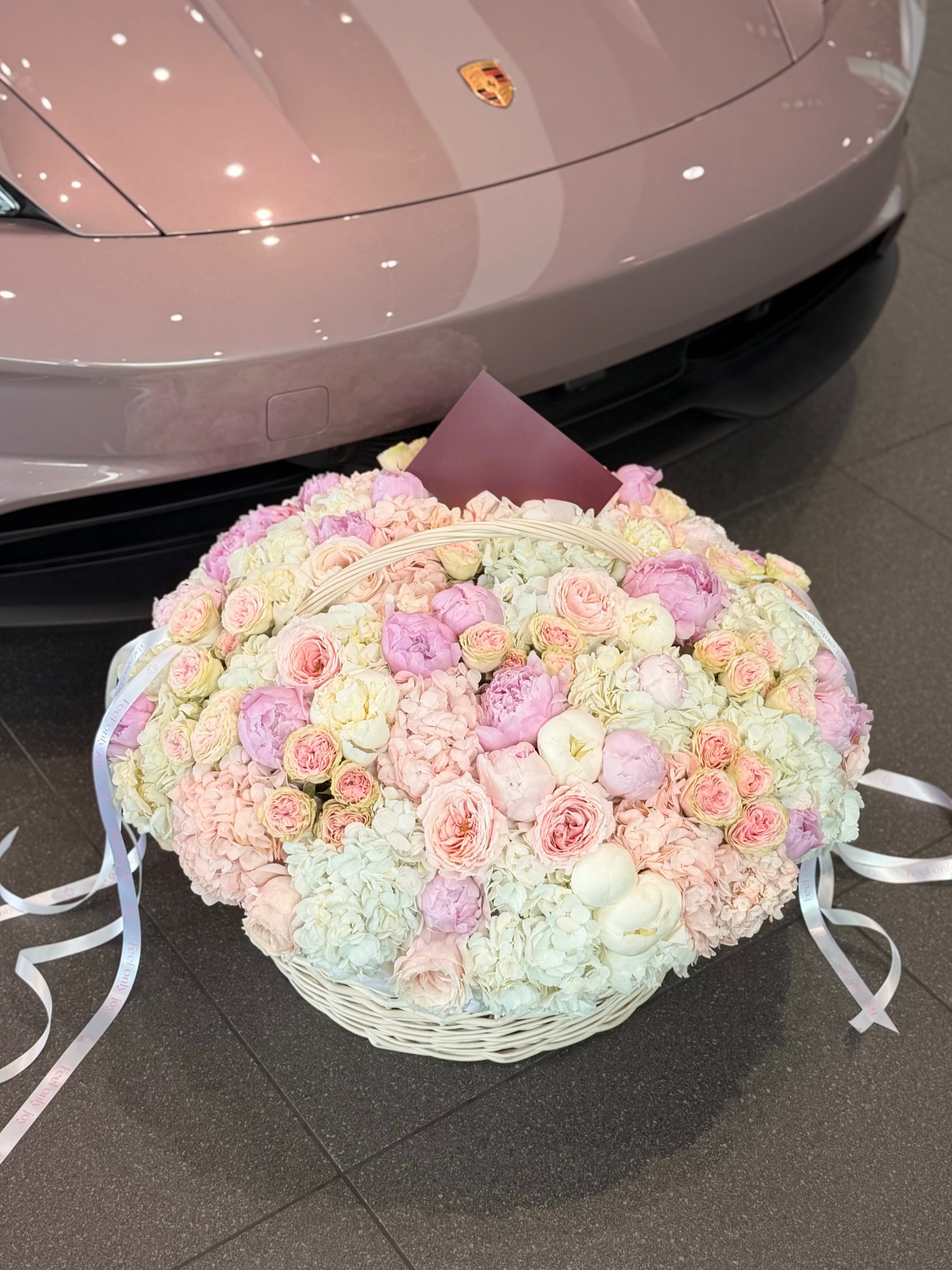 Blush Bloom Basket