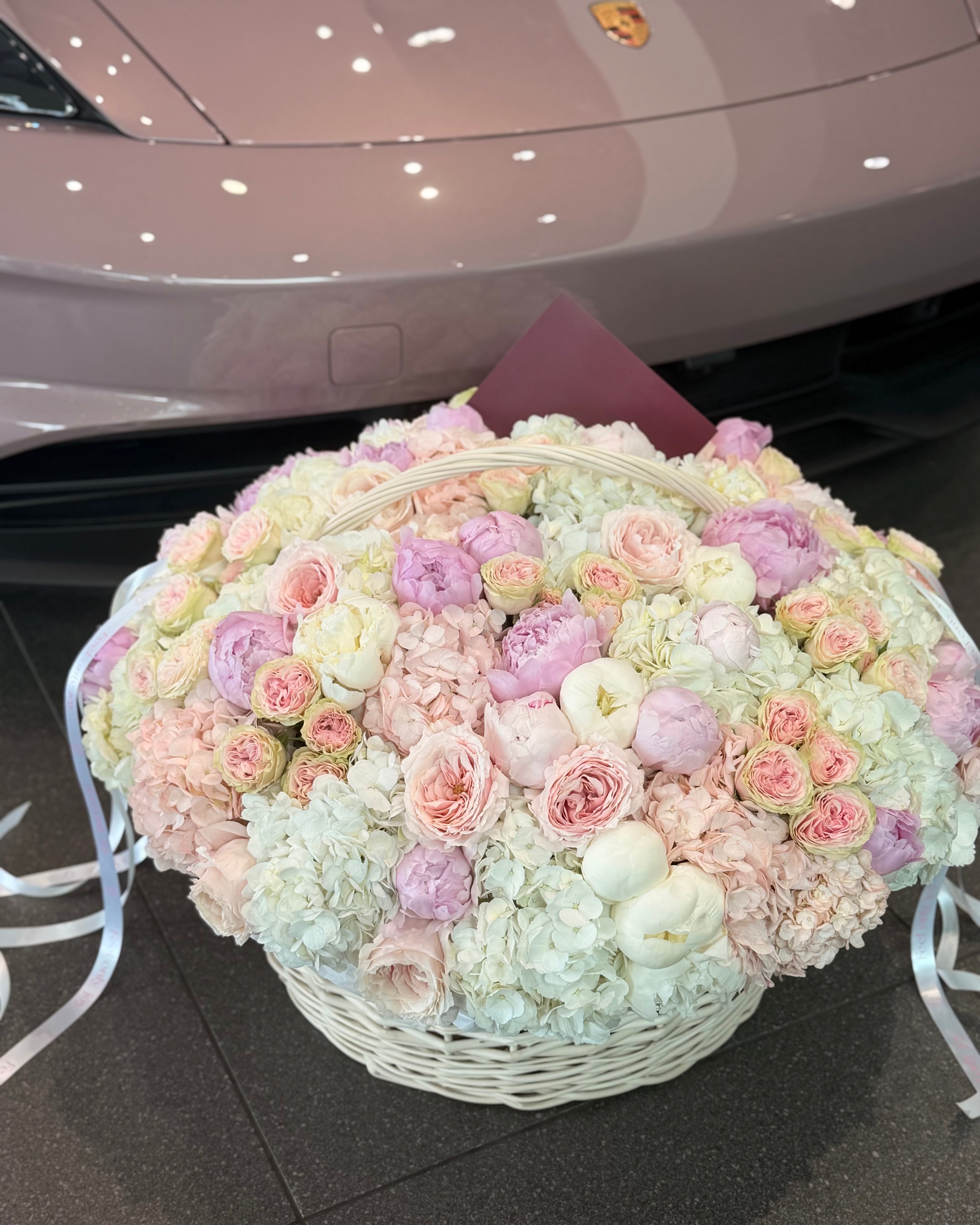 Blush Bloom Basket