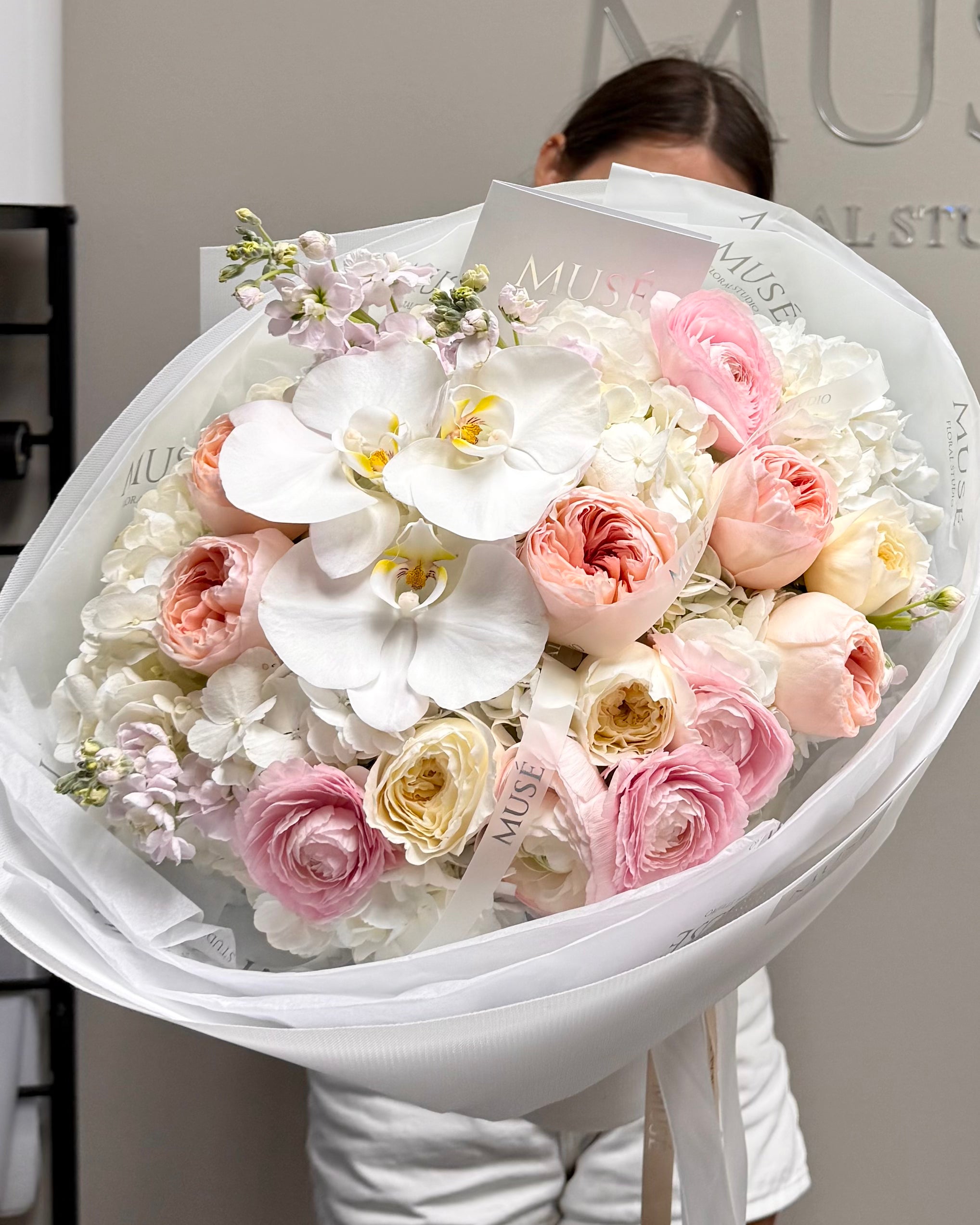 Muse Blush Orchid Bouquet