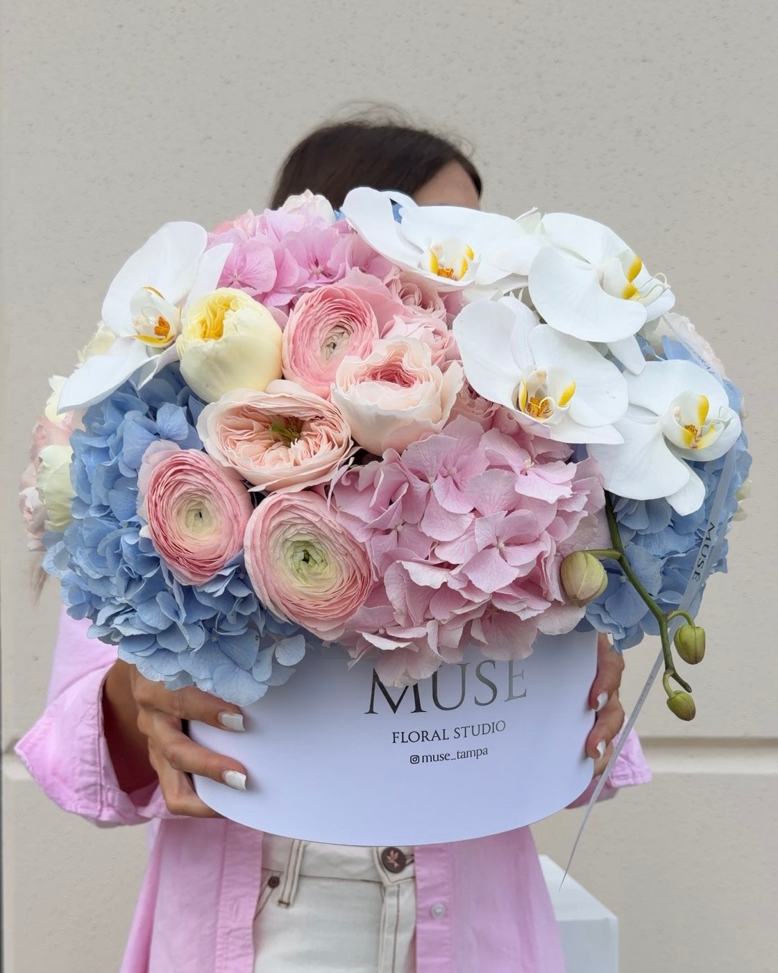 Pastel Harmony Flowers Box