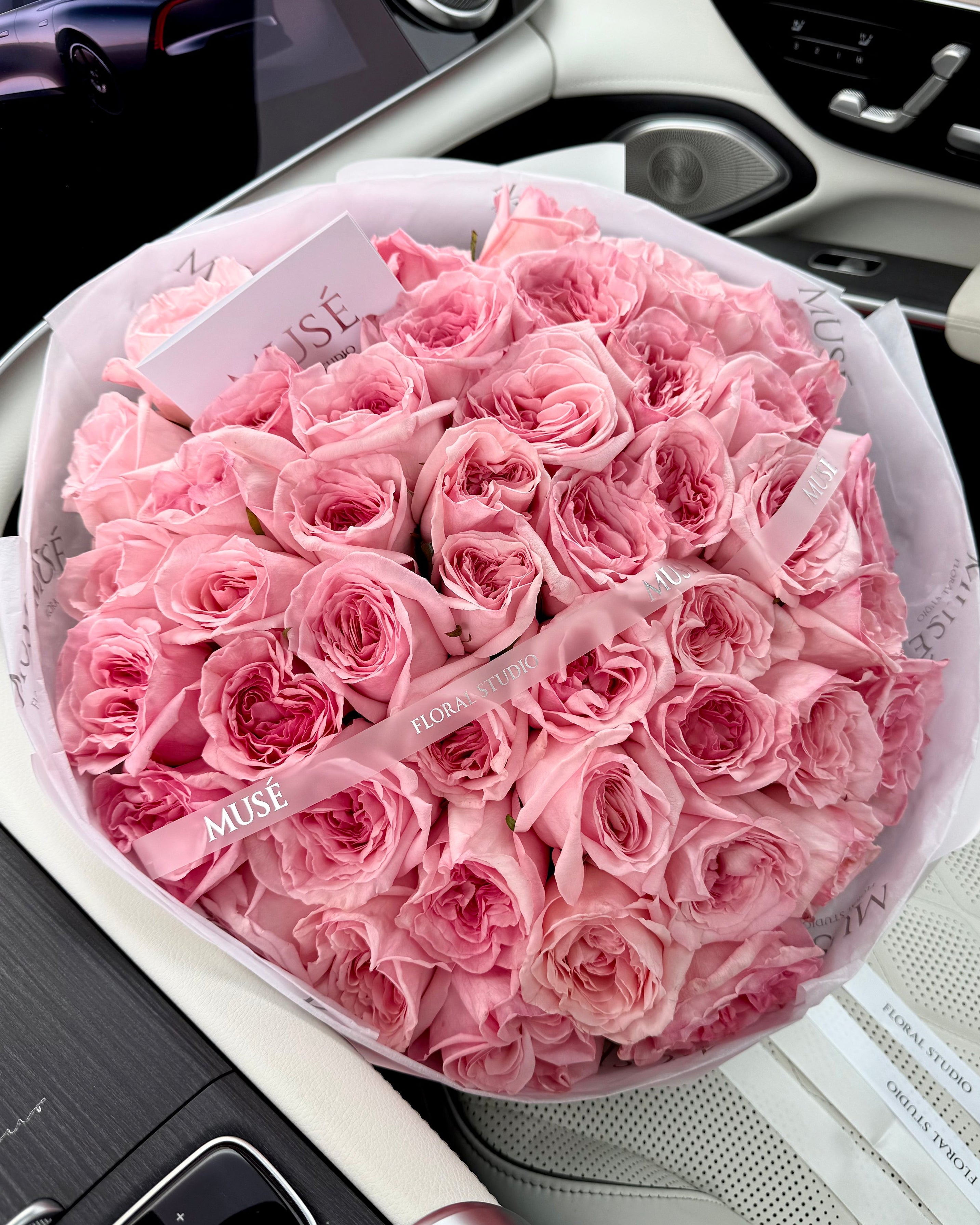 Pink O'Hara Rose Bouquet