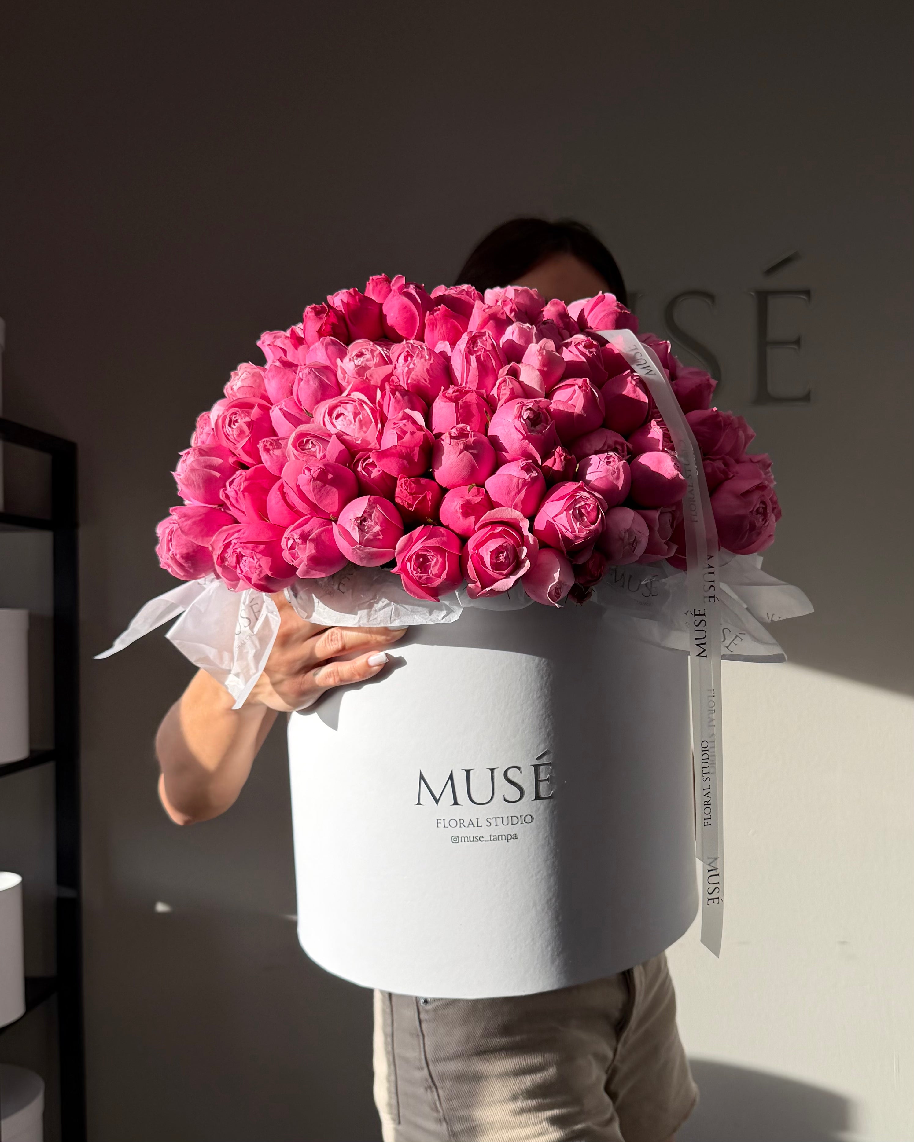 Pink Garden Rose Box