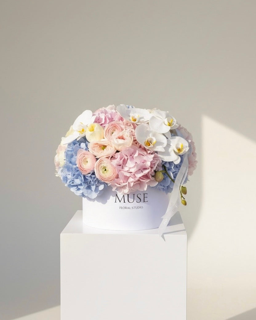 Pastel Harmony Flowers Box