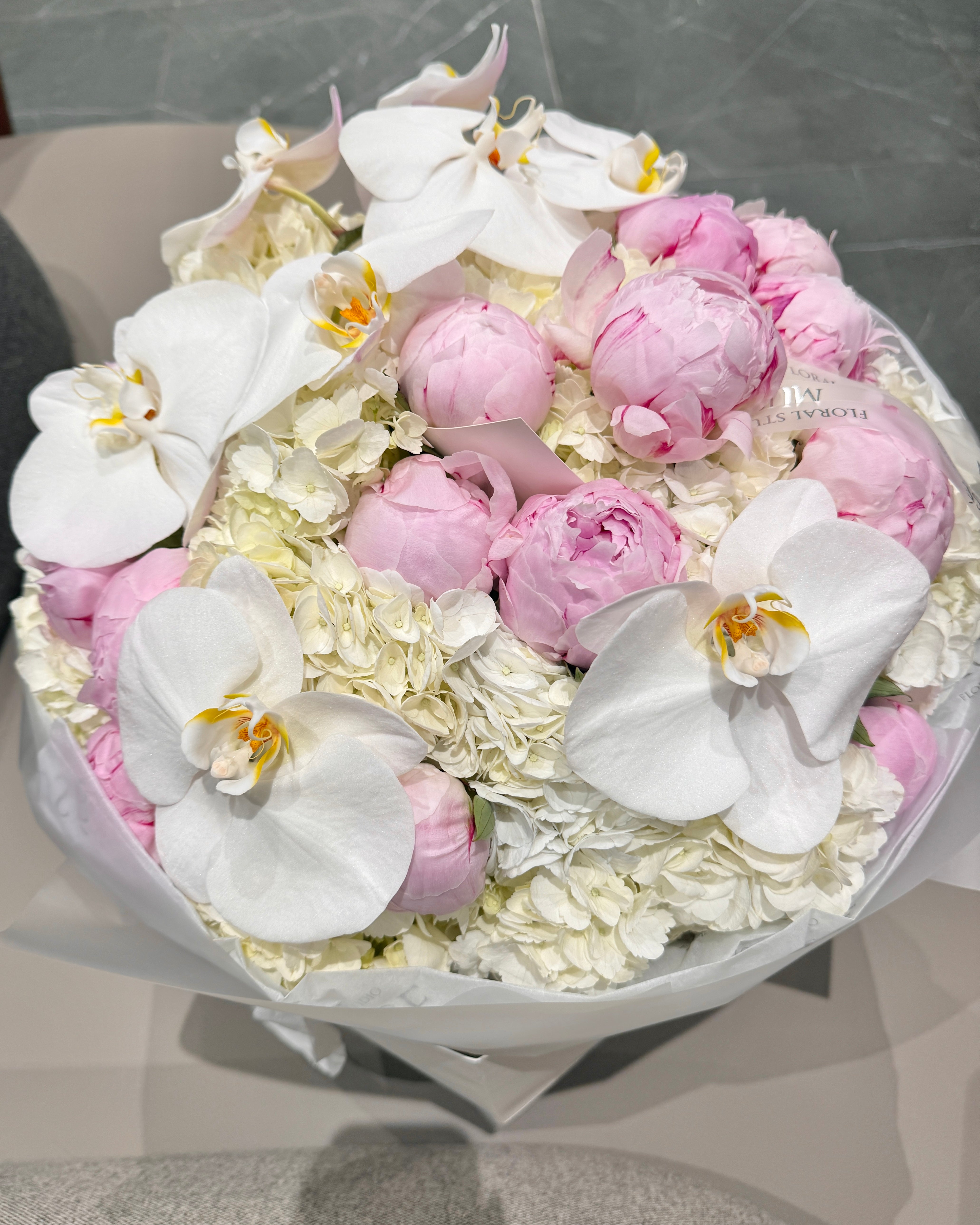 Muse Grand Peony & Orchid Bouquet