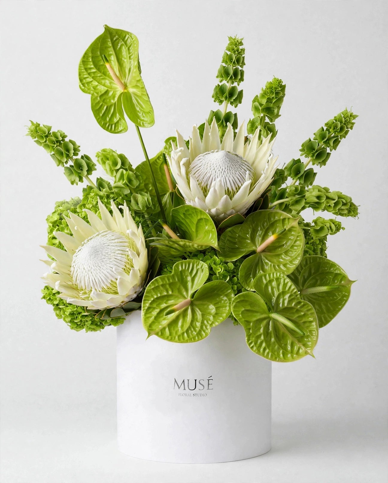 Muse Green Tropical Bloom Box