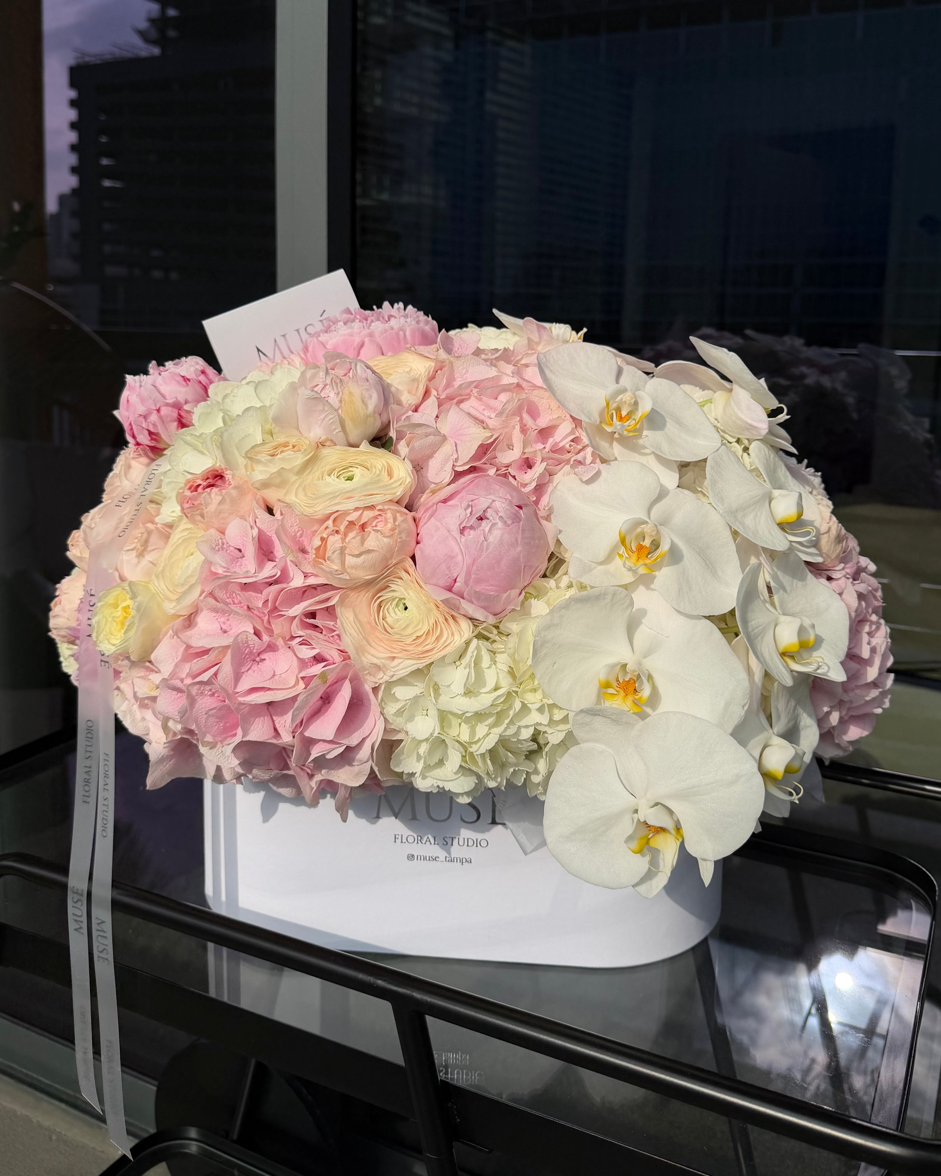 Pink Signature  Oval Box