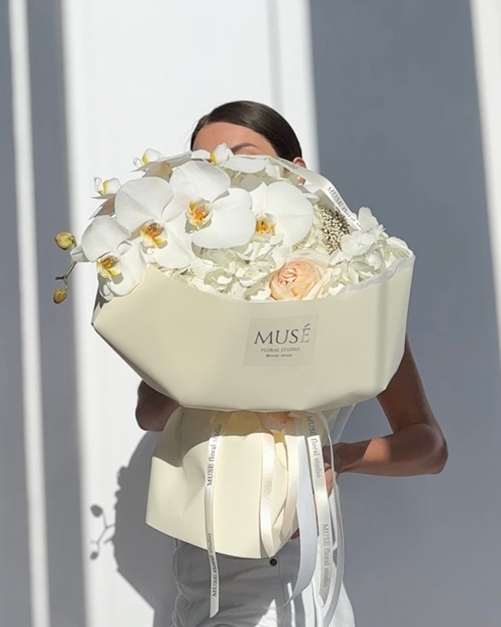 White Orchids Bouquet