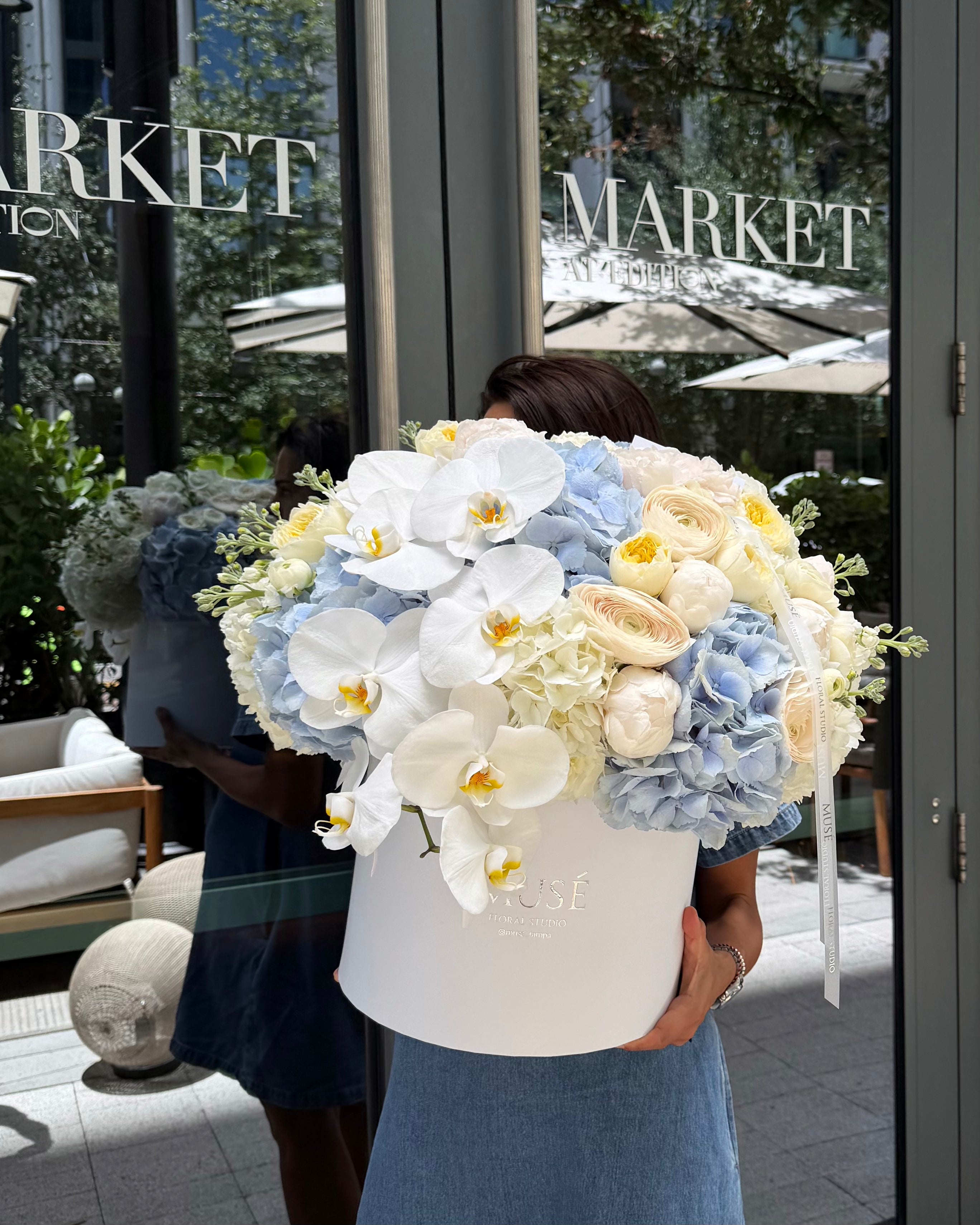 Blue Flowers Box