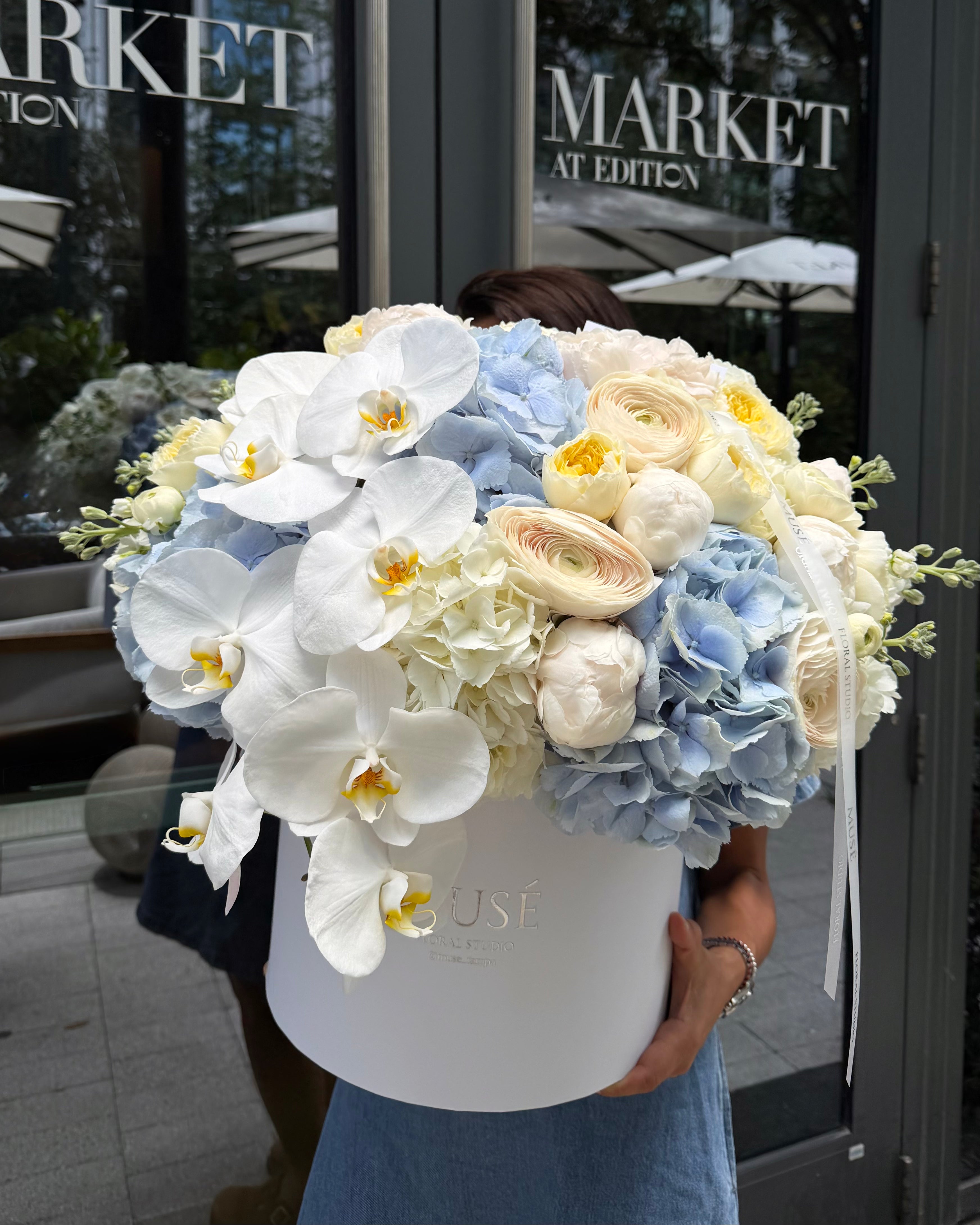Blue Flowers Box