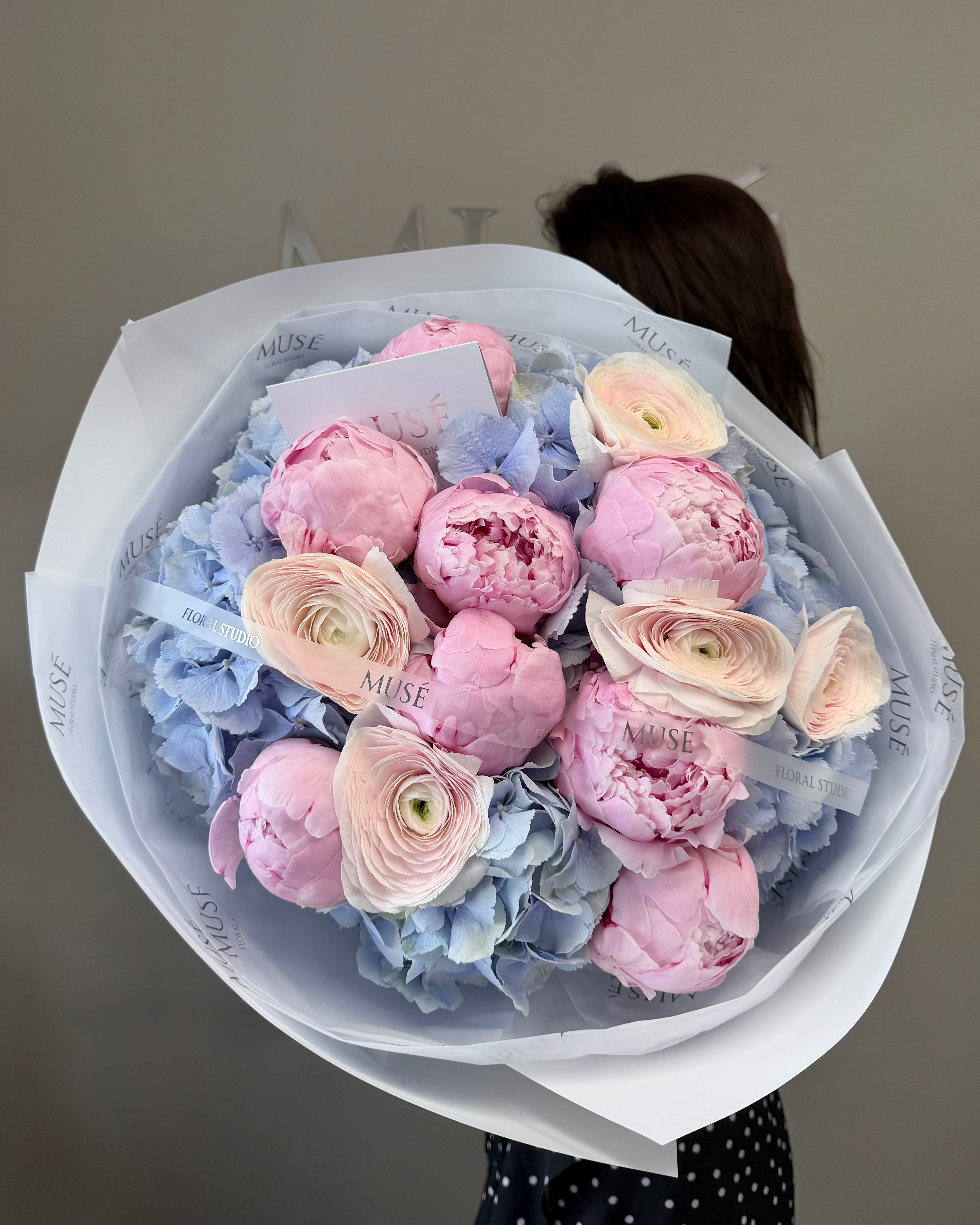 Soft Blue Bouquet
