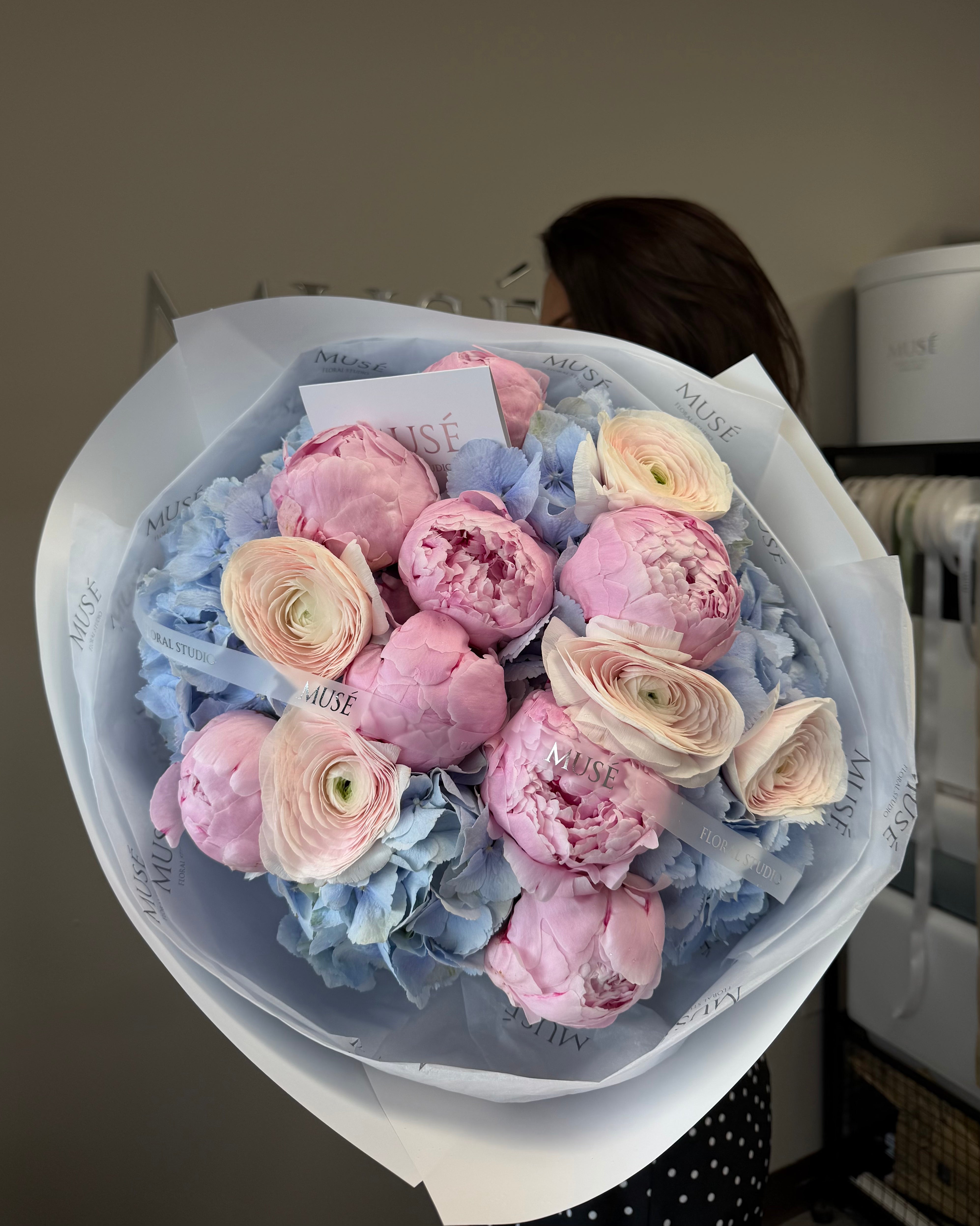 Soft Blue Bouquet